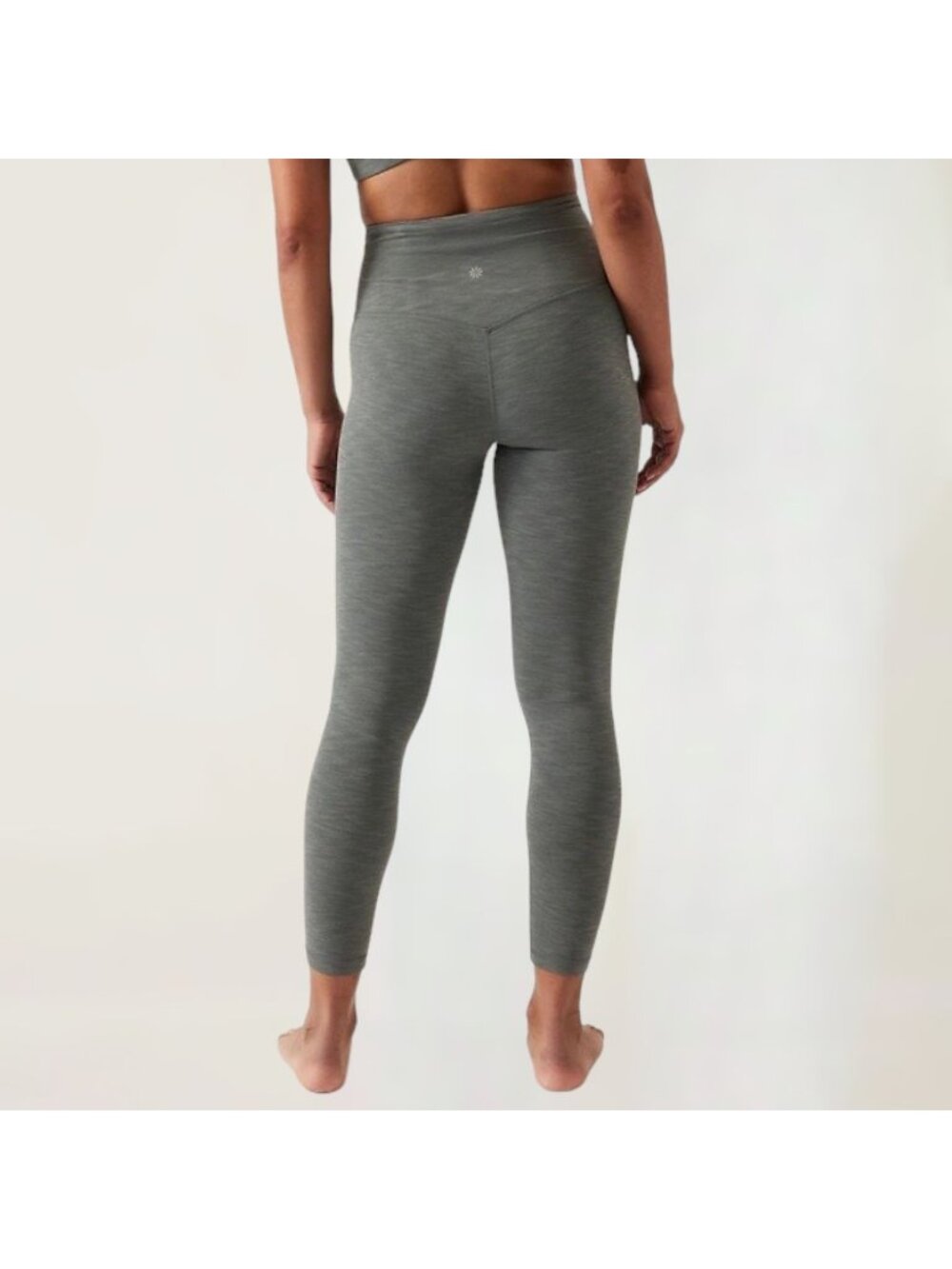 NWT Athleta Elation Tight 7/8 XS Gray High Rise 25" Women Powervita NEW